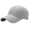 thumbnail image 5 of Outdoor Sport Running Baseball Mesh Hat Men Quick-drying Summer Visor Cap Beige, 5 of 5