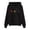 Black, variant on Tanghaowl Women Sweatshirt Casual Long Sleeve Pullover Hoodie Sweatshirt Tops with Pockets and Soft Breathable Material Black XL
