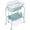Blue, variant on Furnibear Portable Baby Changing Station Foldable Diaper Changing Table with Storage Basket and Shelves for Nursery Diaper Changes, White