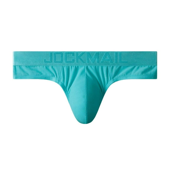 IROINNID Men's Tanga Underpants Fashion Sexy Buttock Lift Solid Color Breathable Underwear