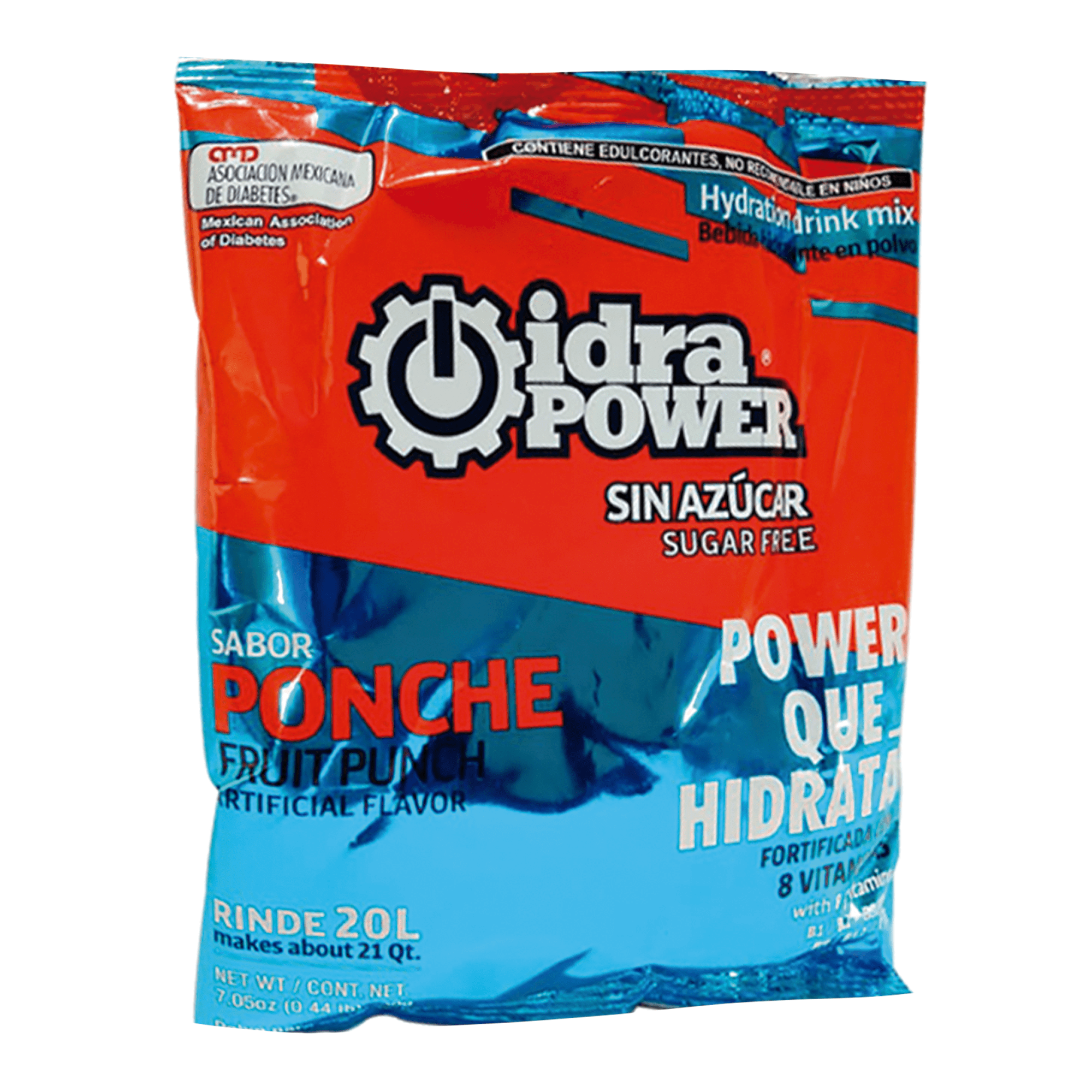 Bebida Hidratante Idrapower De 200g Rinde 20 Litros Sabor Ponche ...
