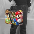thumbnail image 5 of Lsque Mario Pattern Laptop Bag – Portable & Slim Single-Shoulder Computer Case with Adjustable Strap, Protective, Lightweight for 13”/14”/15.6” Laptops, 5 of 8