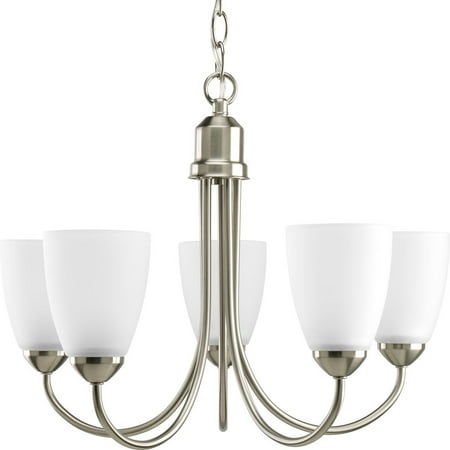 Progress Lighting Gather Collection 5 Light Brushed Nickel Progress Lighting Gather Collection 5 Light Brushed Nickel