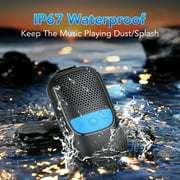 Wearable Bluetooth Speaker Clip-On Wireless Water-Resistant Mini Speaker