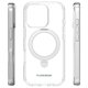 thumbnail image 2 of Funda Case PUREGEAR Slimshell Kik Mag para iPhone 16 PRO Transp Plata, 2 of 5