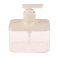 thumbnail image 2 of White Soap Dispenser Refillable Kitchen Dish And Hands Soap Liquid Container Bathroom Shower Body Wash Shampoo Lotion Bottle, 2 of 5