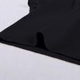 thumbnail image 5 of Aihuaihua Womens Square Neck Rib Knit Solid Cropped Tops Basic Tees Slim Fit Ribbed Knit Spring Going Out Slim Fitted Y2k Top Summer Clothes Black M, 5 of 9
