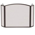 thumbnail image 1 of Pilgrim 18208 3 Panel Full Arch Screen - Vintage Iron, 1 of 1