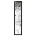 thumbnail image 2 of ArtToFrames 8" x 39" Black Square with Gold Beads Picture Frame, 8x39 inch Black Wood Poster Frame (WOM-5021), 2 of 7