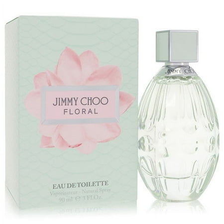 Jimmy Choo Floral by Jimmy Choo Eau De Toilette Spray 3 oz for Female