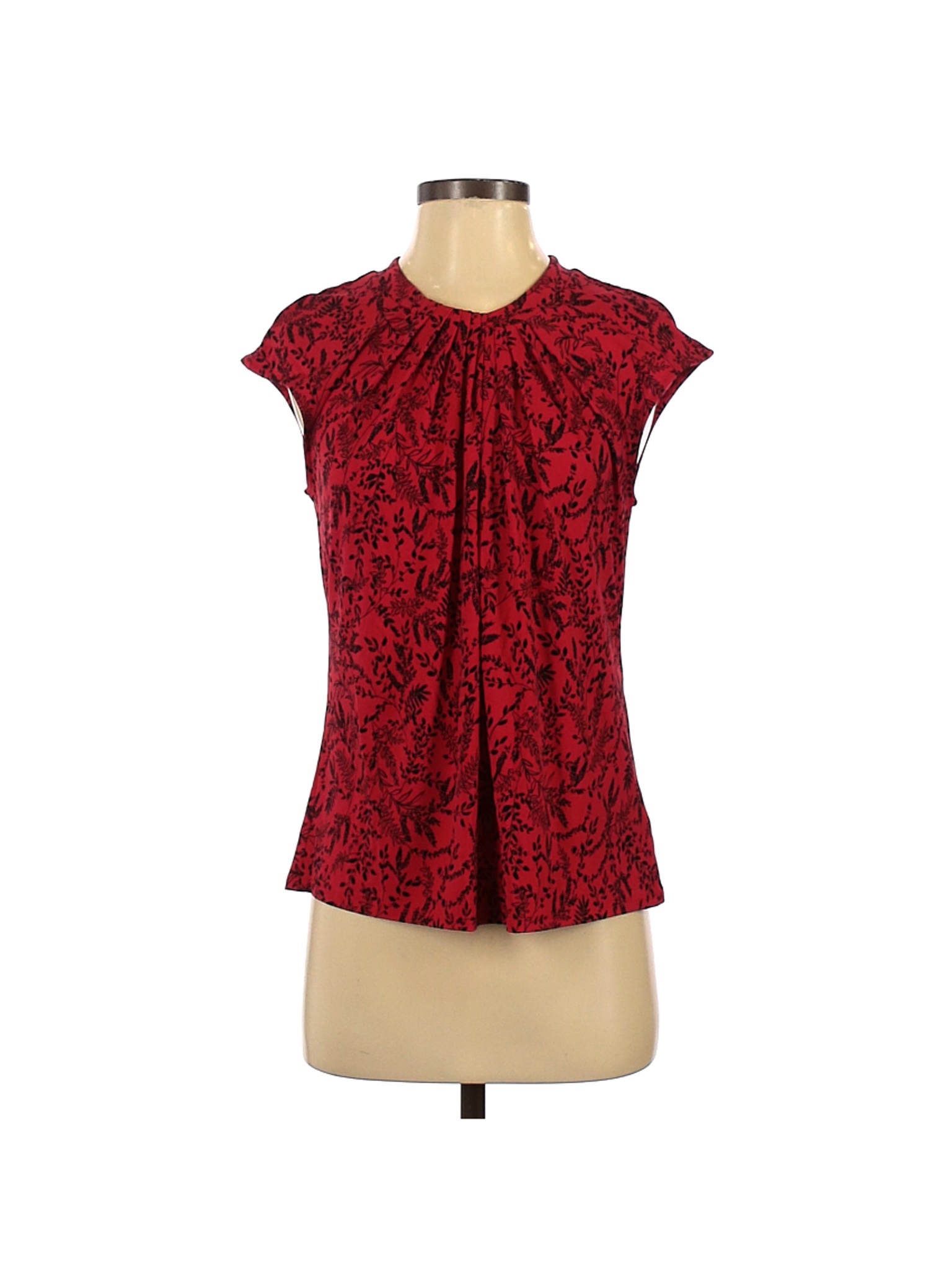 liz claiborne womens split crew neck short sleeve henley shirt