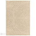 thumbnail image 6 of Teppich Homes Soft Handmade Cream Wool Tufted Geometric Pattern Rug 11x12 - Perfect for Living Room And Hallway, 6 of 7