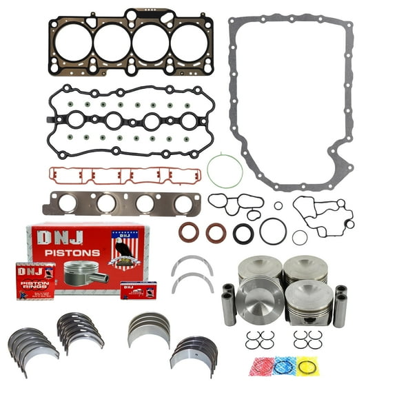 DNJ EK802 Engine Rebuild Kit Fits Cars & Trucks 2005-2009 Audi 2.0L L4 16V DOHC 1984cc