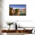 thumbnail image 3 of Elephant Stock Coast Of San Juan Wall Art - Horizontal Canvas Wall Art - Living Room Wall Decor - Places Canvas - Gray And Blue Decor - 30" x 20", 3 of 8