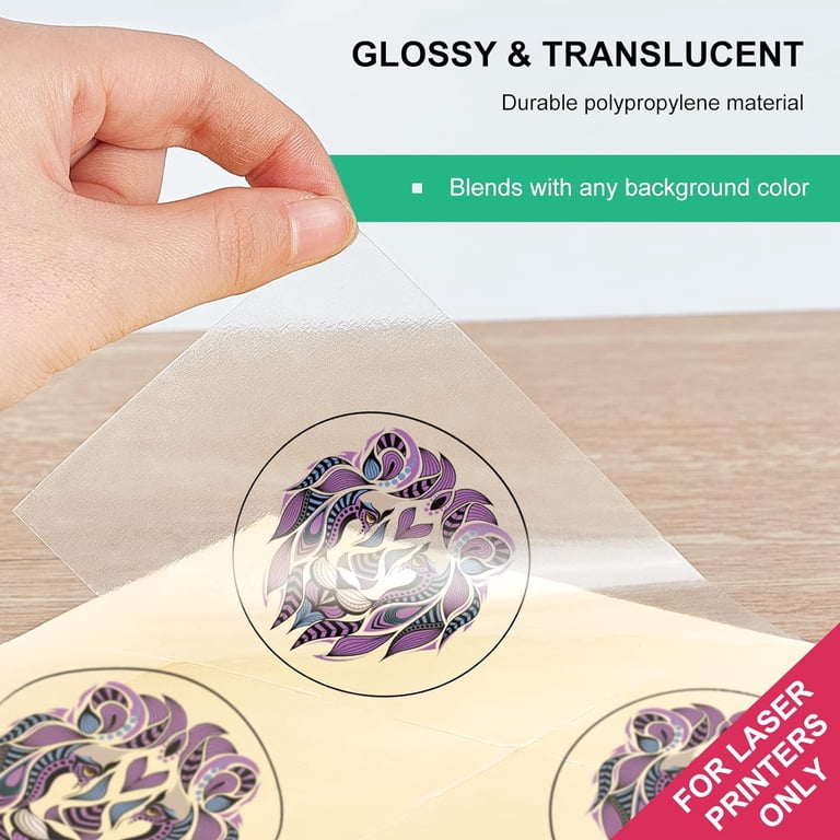 Sticker rond ø90mm laten printen | Print&Bind
