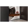 thumbnail image 4 of 60" Bathroom Cabinet,Soft Close Drawer,Float Mounting Design (Only Vanity, Without Sink) Brown Ebony + Bathroom + Modern + Plywood + Plywood, 4 of 9