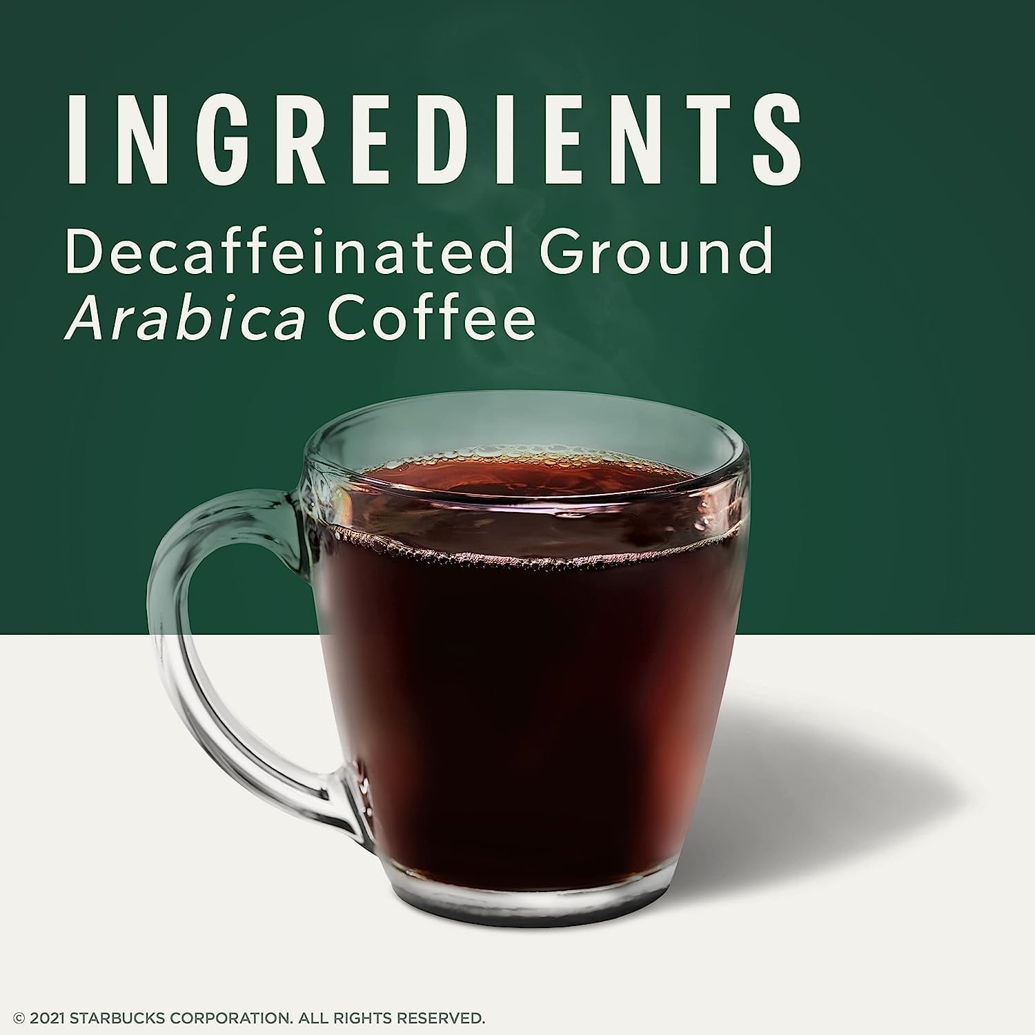 Starbucks Ground Coffee Decaf Medium Roast Pike Place Roast - 12 oz Pack of 2