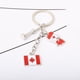 thumbnail image 2 of 2 uds llaveros de bandera llavero de bandera canadiense llavero de bandera de recuerdo colgante de bolso, 2 of 6