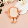 thumbnail image 2 of Toast Bread Coin Purse Pouch Cute Wallet Keychain Accessories for Women Girls Small Coin Money Bag Pendant Cartoon Coin Holder Wallet Handbag Backpack Decorations Key Pouch Key Decor for Keychains, 2 of 7