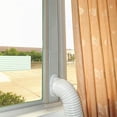 thumbnail image 5 of 3Pcs 1.9M Adjustable Sliding Window Kit Plate Air Conditioner Hood Portable Air Conditioner, 5 of 5
