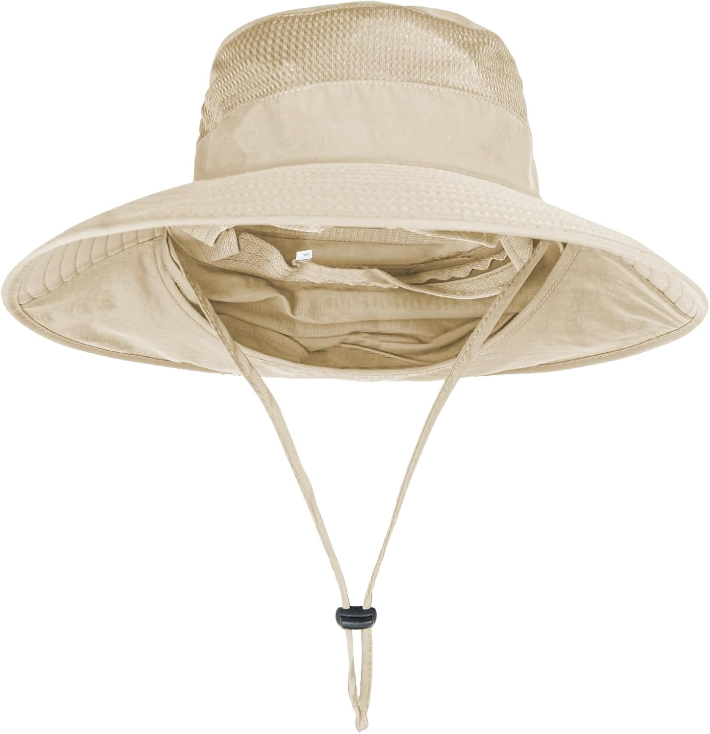 Stcylzfu Breathable UPF 50+ Fishing & Safari Hat with Wide Brim and Protective Neck Flap for Extended Sun Exposure