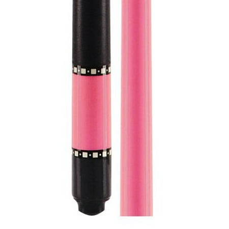 - McDermott L13 Lucky Hard Rock Maple Pool Billiards Cue Stick - Pink Stain