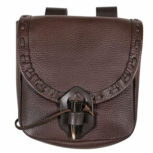 Belt Pouch Renaissance Accessories LARP Waist Bag C Coin Purse Brown Walmart
