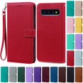 thumbnail image 2 of Étui S10Plus pour Samsung Galaxy S10, Étui Portefeuille à Rabat pour Samsung Galaxy S10 Lite S10lite S 10 5G S10+ S10e, Étui de Téléphone, Couverture, Violet Foncé-Strap pour Samsung S10 Lite, 2 of 6
