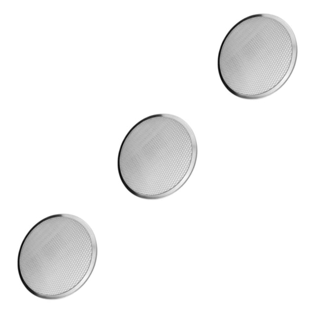 Yuarrent Bandeja de Metal para hornear de grado, bandeja para hornear Pizza de aleación de aluminio, bandeja de red, bandeja para hornear Type1 NO1
