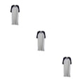 thumbnail image 4 of Guardurnaity para hombres para descansar y dormir Transpirable y elegante para descansar Dormir Cómoda y elegante Albornoz Hombres Azul oscuro gris Type1 NO1, 4 of 6