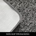 GYTF Bathroom Rugs,16''x24'',Gray, Non Slip Small Bathroom Rug Bath