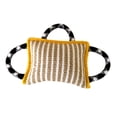 thumbnail image 1 of Durable Pillow Tug Toy manijas Interactive Tug of War Puppy Toy 25x20cm Gloria Almohada de entrenamiento de mordida, 1 of 9