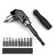 thumbnail image 1 of Self-Locking 90 Degree Right Angle Screwdriver Holder Drive Bit Angle Extension Electric Screw Driver Angle Driver B, 1 of 5