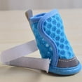 thumbnail image 6 of Harikaji Dog Shoes for Small Medium Dogs, Breathable Mesh Reflective Dog Boots, Dog Paw Protectors for All Seasons - Hot Pavement in Summer, Anti-Slip Dog Booties for Hiking and Walking Orange 5#, 6 of 7