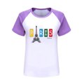 thumbnail image 4 of Boys Girls Summer Tops Tees Fashion Games Printed Raglan Short Sleeved Loose Fit T Shirt Daily Spring Shirts For Kid 4-5 T, 4 of 4