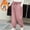 A58 Pink, variant on Kids Girls Soft Joggers Elastic Waist Drawstring Cuffed Ankle Sweatpants for Sports Dance Casual Lounge Wear, 5T-14Y