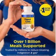 Enzymedica Digest Gold + ATPro, Maximum Strength Enzyme Formula, Fast-Acting, Helps Digest Large Meals, Prevents Bloating and Gas, 240 Capsules