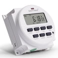 thumbnail image 4 of SINOTIMER 12V Weekly 7 Days Digital Programmable Time Switch Relay Timer Control for Electric Appliance 8 ON/OFF Setting, 4 of 8