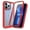 Red, variant on TECH CIRCLE For iPhone 12 Mini Case with Built-in Screen Protector,Full Protection Rugged Drop Shockproof Rubber Hybrid Anti-Scratch Crystal Clear Phone Case for Apple iPhone 12 mini 5.4 2020,Darkblue