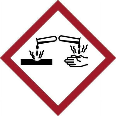 Brady GHS Label,1"H,1"W,PK16 118840