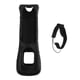 thumbnail image 5 of Funda protectora de silicona y correa para la muñeca Compatible con el mando a distancia de Wii, 5 of 5