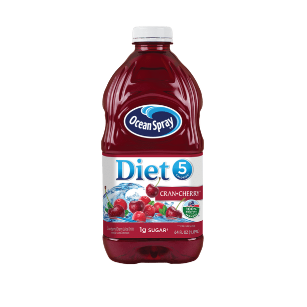 Ocean Spray Diet Cranberry Cherry Juice Drink, 64 fl oz