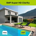 thumbnail image 2 of SANNCE 4K Security Camera System Outdoor,8CH Poe NVR Recorder and 4Pcs 5MP Security Camera Outdoor,Power Over Ethernet,Easy Mobile Access with APP Alert,4TB, 2 of 11