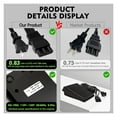 thumbnail image 5 of Multifunctional sewing machine foot pedal controller replacement part FC-322 XC8816-021, includes a 6.5-foot AC power cord, 5 of 8