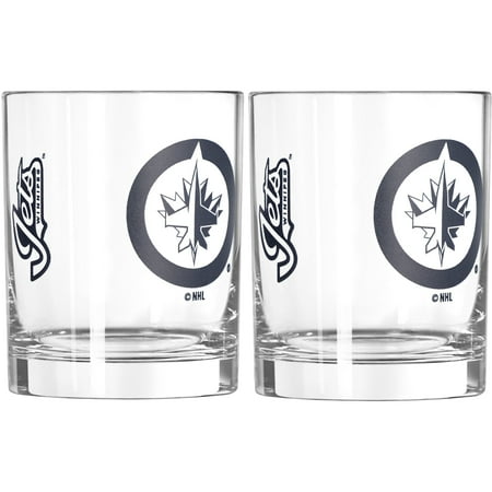 

Winnipeg Jets 14oz. Two-Pack Rocks Glass Set