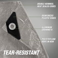 thumbnail image 4 of Tarp Rugged Rhino, 10 x 20 pies, 5 mil, impermeable, resistente a los rayos UV, 4 of 9