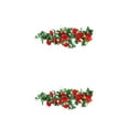thumbnail image 3 of Naiovety Planta de flores artificiales Rosas de vid falsa Plantas caseras de boda Rosa de seda decorativa para fiesta Balcón Sala de estar Type3 NO3, 3 of 6