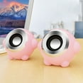 thumbnail image 2 of Mini Desktop Computer,Speaker for Computer A Pair of Computer Speakers, Desktop Home Wired Laptops, Desktop Mini Speakers,Cute Active Multimedia Speakers Computer Speakers for Desktop, 2 of 2