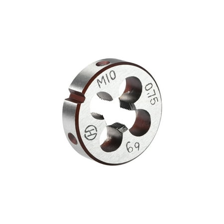 

Uxcell M10 x 0.75 Metric Alloy Steel Machine Thread Round Threading Dies