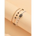 thumbnail image 6 of NICKSUN Gold Ankle Bracelets for Women Waterproof Starfish Shell Charm Anklets Trendy Summer Beach Jewelry, 6 of 7